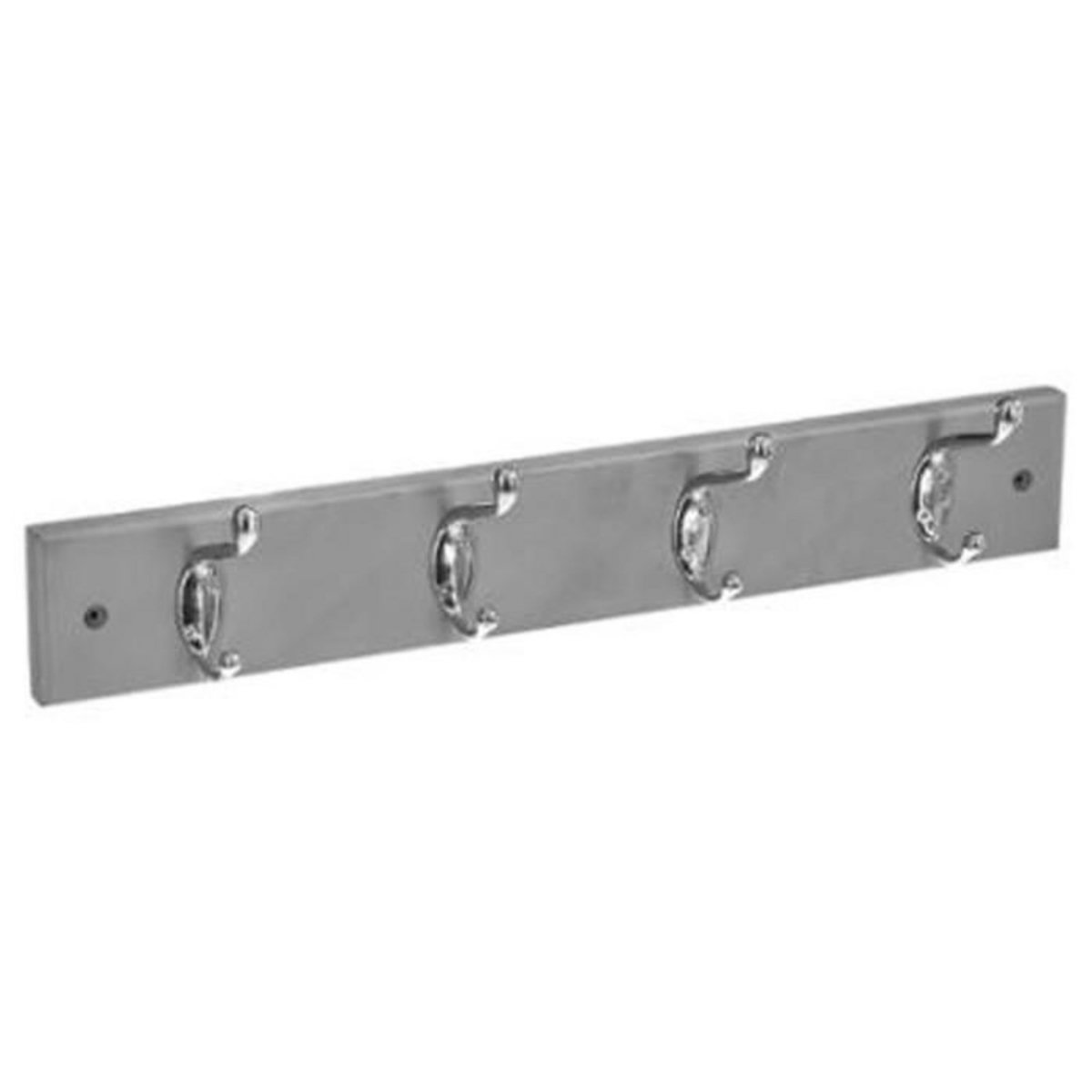 FIVE Patère en Bois & Métal  4 Têtes  42cm Gris