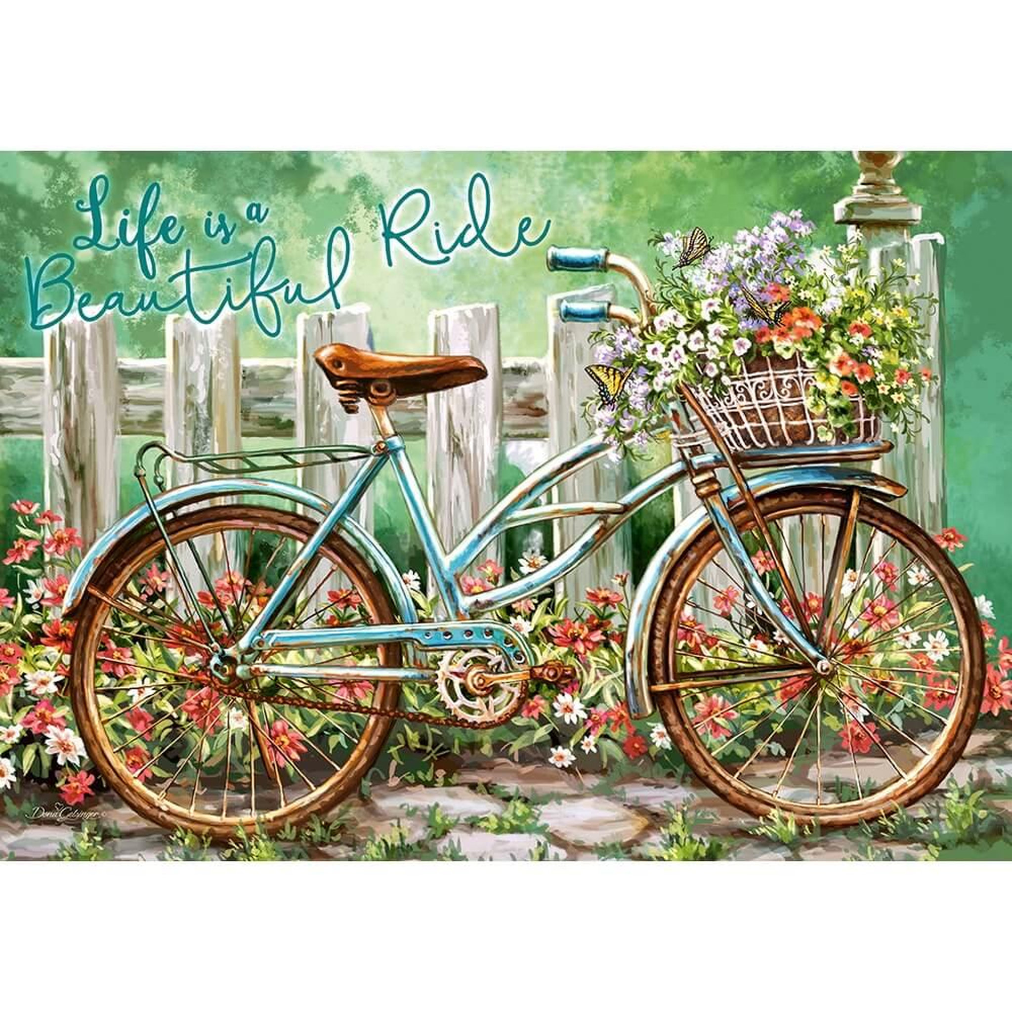 Castorland Puzzle 500 pièces : magnifique vélo