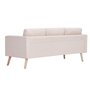Voir la diapositive 5 : VIDAXL Ensemble de canape 2 pcs tissu creme