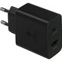 Voir la diapositive 1 : Samsung Chargeur Samsung Adaptateur Secteur 35W USB-C Noir