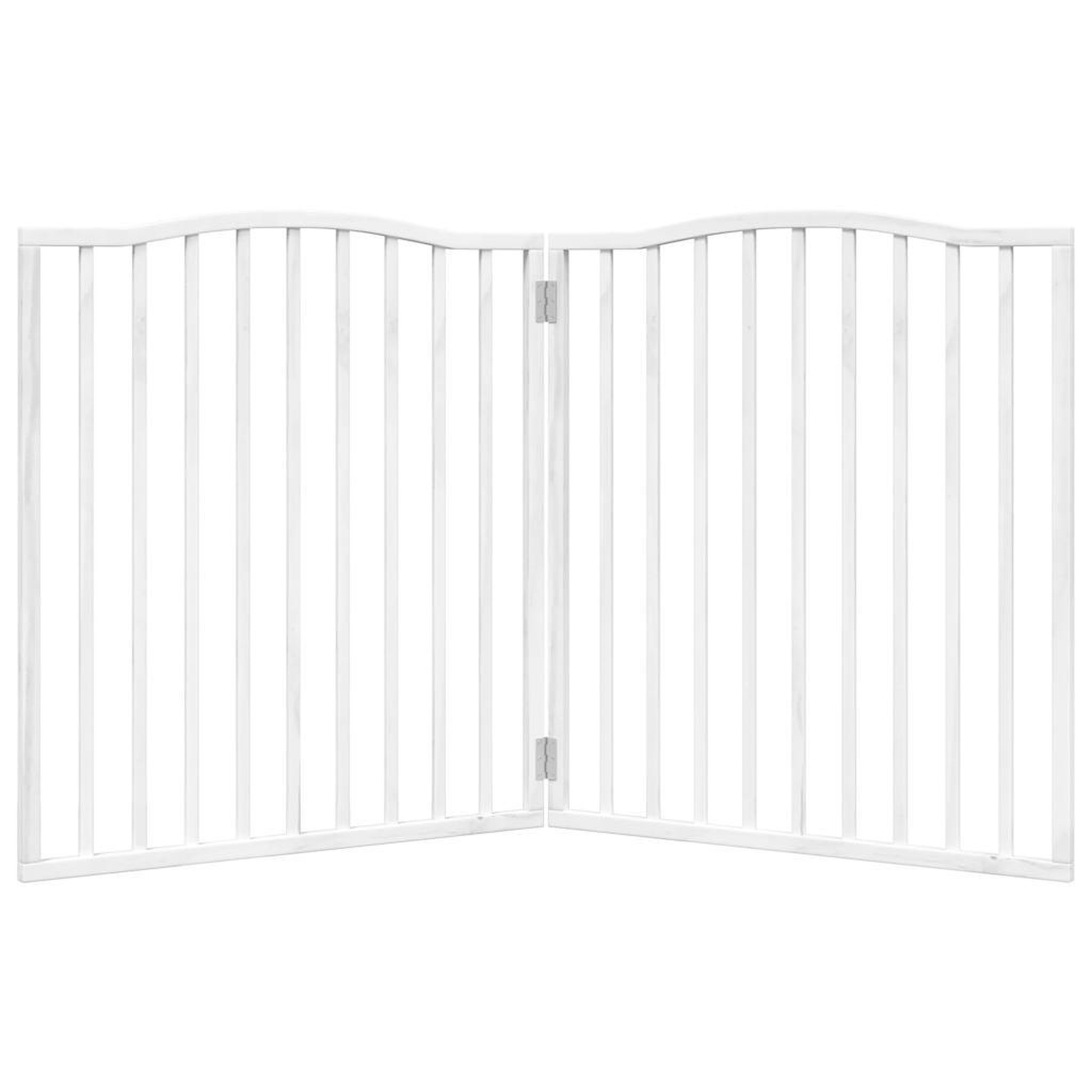 Voir la diapositive 4 : VIDAXL Barriere pour chien pliable 2 panneaux 160 cm bois de peuplier