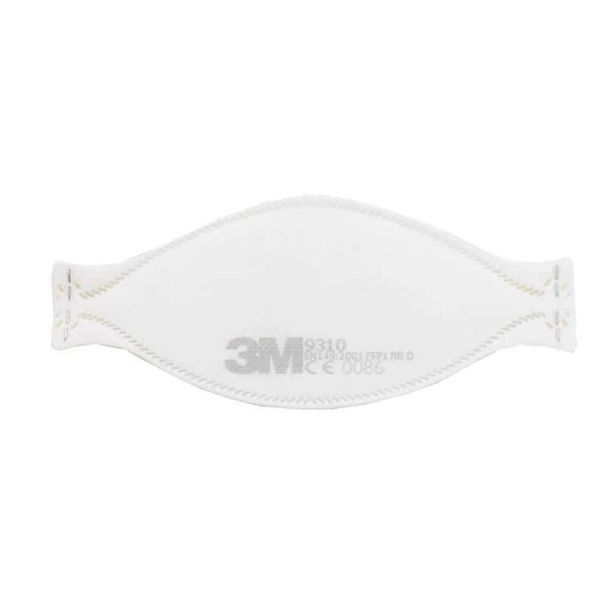 Voir la diapositive 1 : 3M Masque 3M 9310 anti-poussières pliable FFP1 sans soupape x 10