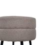 Voir la diapositive 5 : Venture Home Venture Home Pouf Pot 40x40x40 cm Teddy Beige et noir