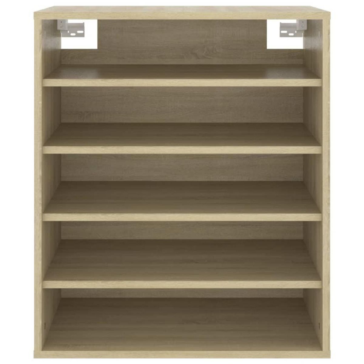 VIDAXL Armoire a chaussures Chene sonoma 60x35x70 cm Bois d'ingenierie