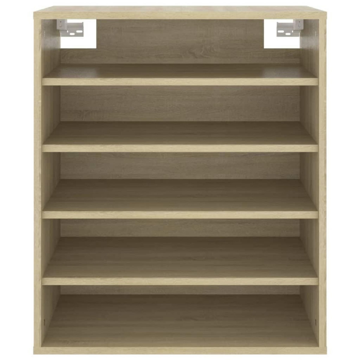 VIDAXL Armoire a chaussures Chene sonoma 60x35x70 cm Bois d'ingenierie