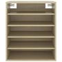 Voir la diapositive 5 : VIDAXL Armoire a chaussures Chene sonoma 60x35x70 cm Bois d'ingenierie