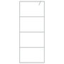 Voir la diapositive 3 : VIDAXL Paroi de douche Argente 80x195 cm Verre ESG transparent