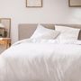Voir la diapositive 3 : Paris Prix Parure de Lit 3 Pièces  Meline  260x240cm Blanc