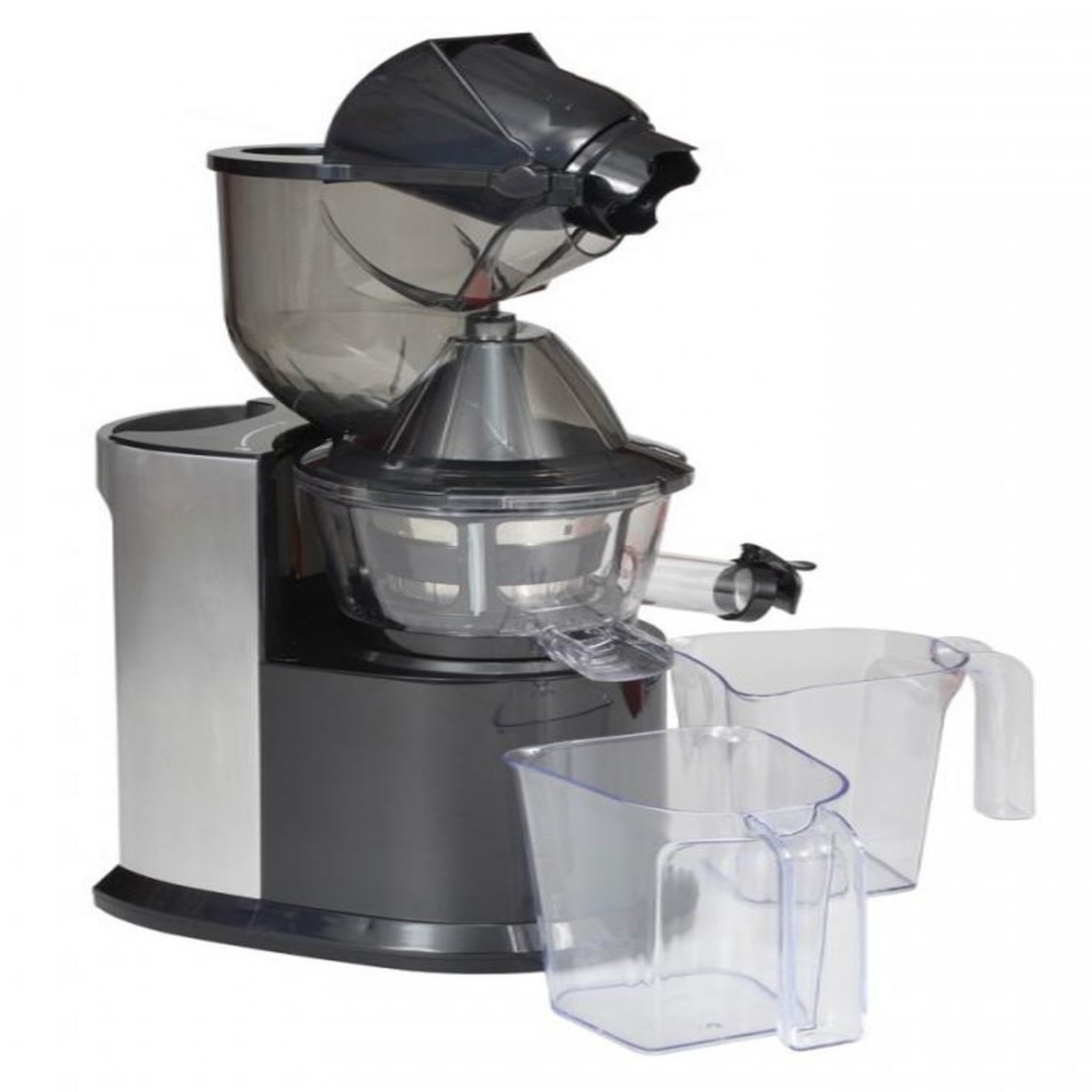 Voir la diapositive 1 : Kitchen chef Extracteur de jus 250w noir/gris - AJE378LA