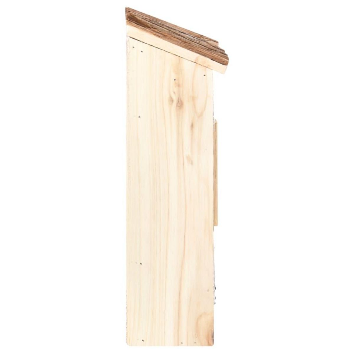 VIDAXL Hotel a insectes 30x10x30 cm Bois de sapin
