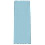 Voir la diapositive 4 : VIDAXL Rideaux en voile avec boucles 2 pcs turquoise 140x225 cm