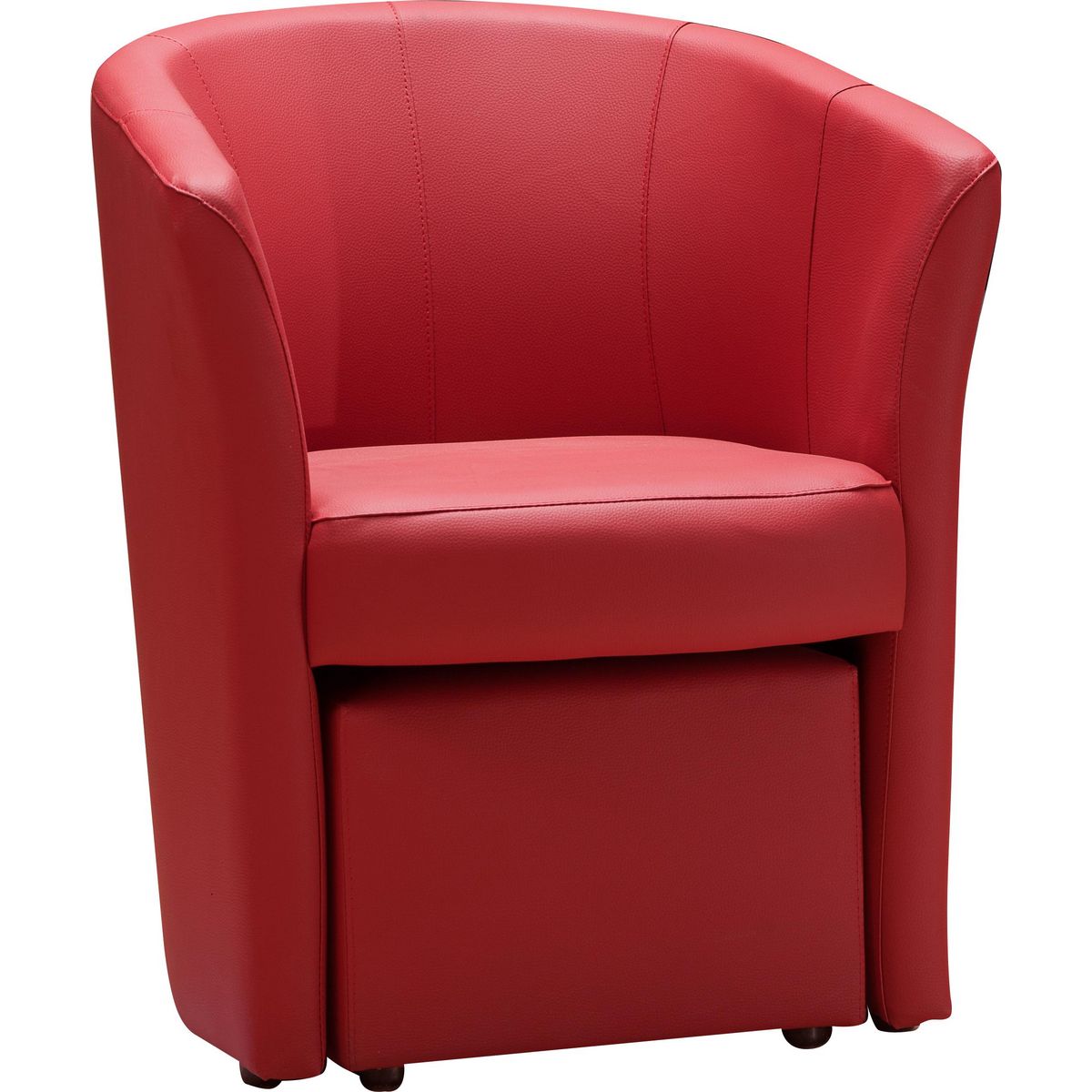 Fauteuil cabriolet + Pouf ROMA