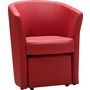 Voir la diapositive 2 : Fauteuil cabriolet + Pouf ROMA