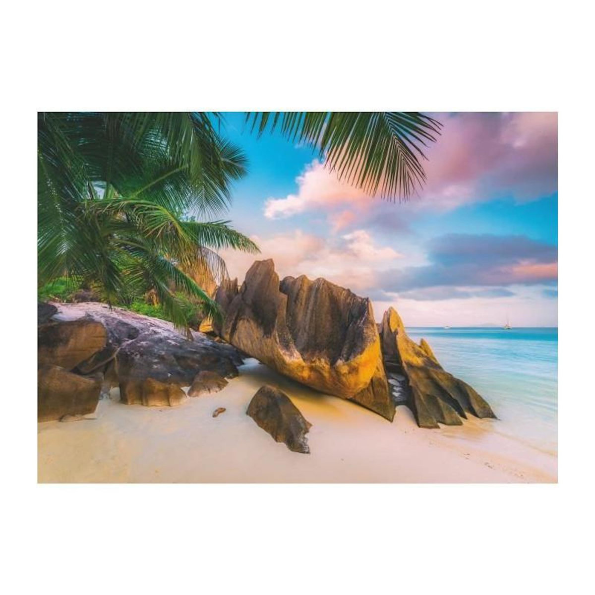 RAVENSBURGER Puzzle 1000 pièces Les Seychelles – Paysage paradisiaque – Adultes dès 14 ans – Ravensburger