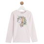 Voir la diapositive 1 : INEXTENSO T-shirt manches longues rose fille 