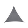 Voir la diapositive 1 : HESPERIDE Voile d'ombrage triangulaire Curacao - 3 x 3 x 3 m - Gris
