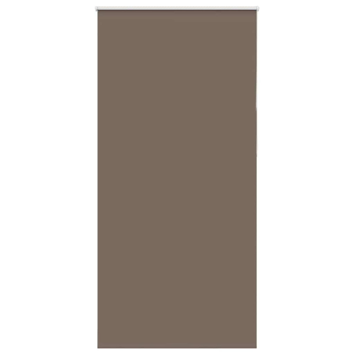 VIDAXL Store enrouleur occultant cafe 115x210cm largeur du tissu