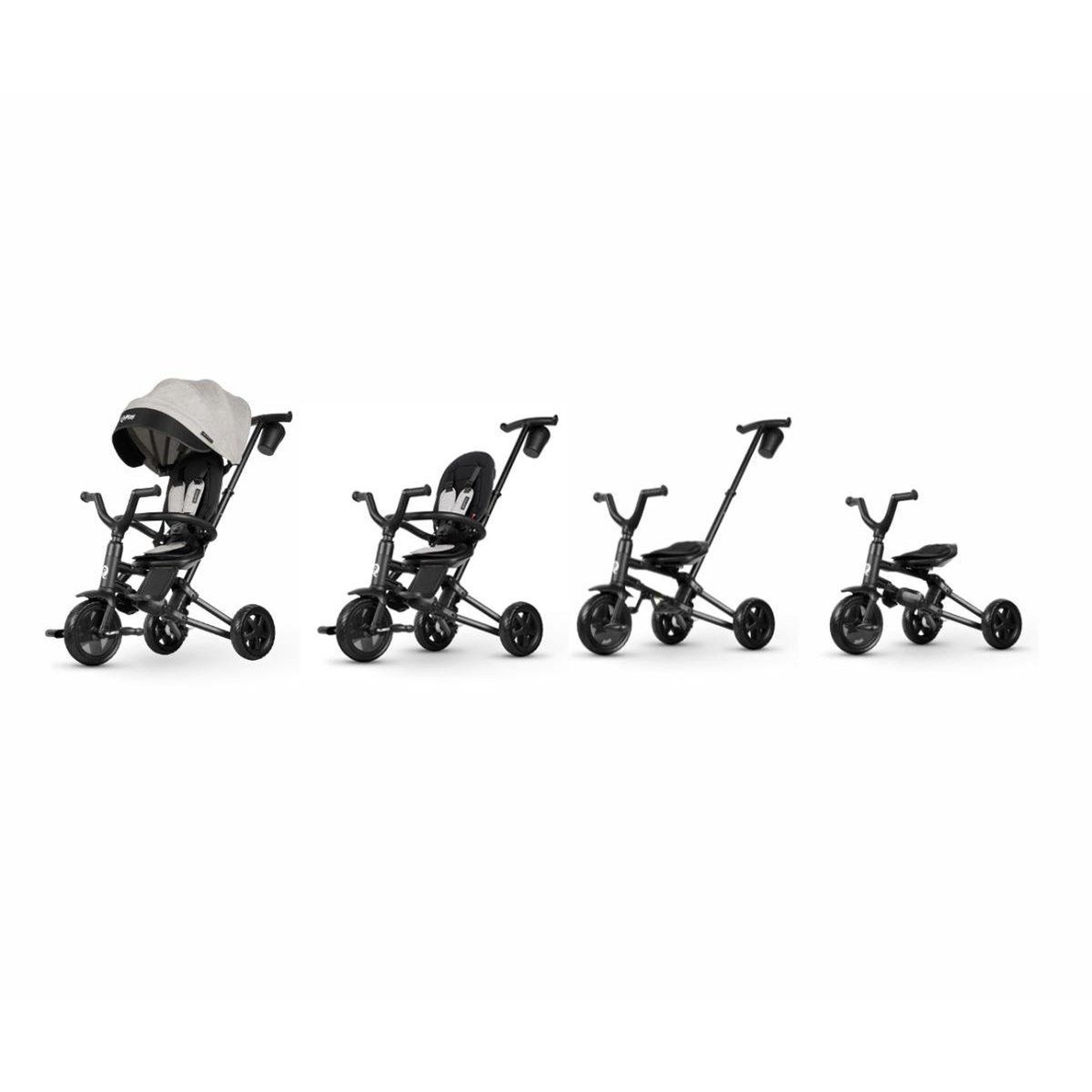Voir la diapositive 3 : QPLAY Tricycle  nova niello gris