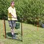 Voir la diapositive 4 : KERBL Kerbl Porte pour filets de cloture electrique 95-125 cm 446518