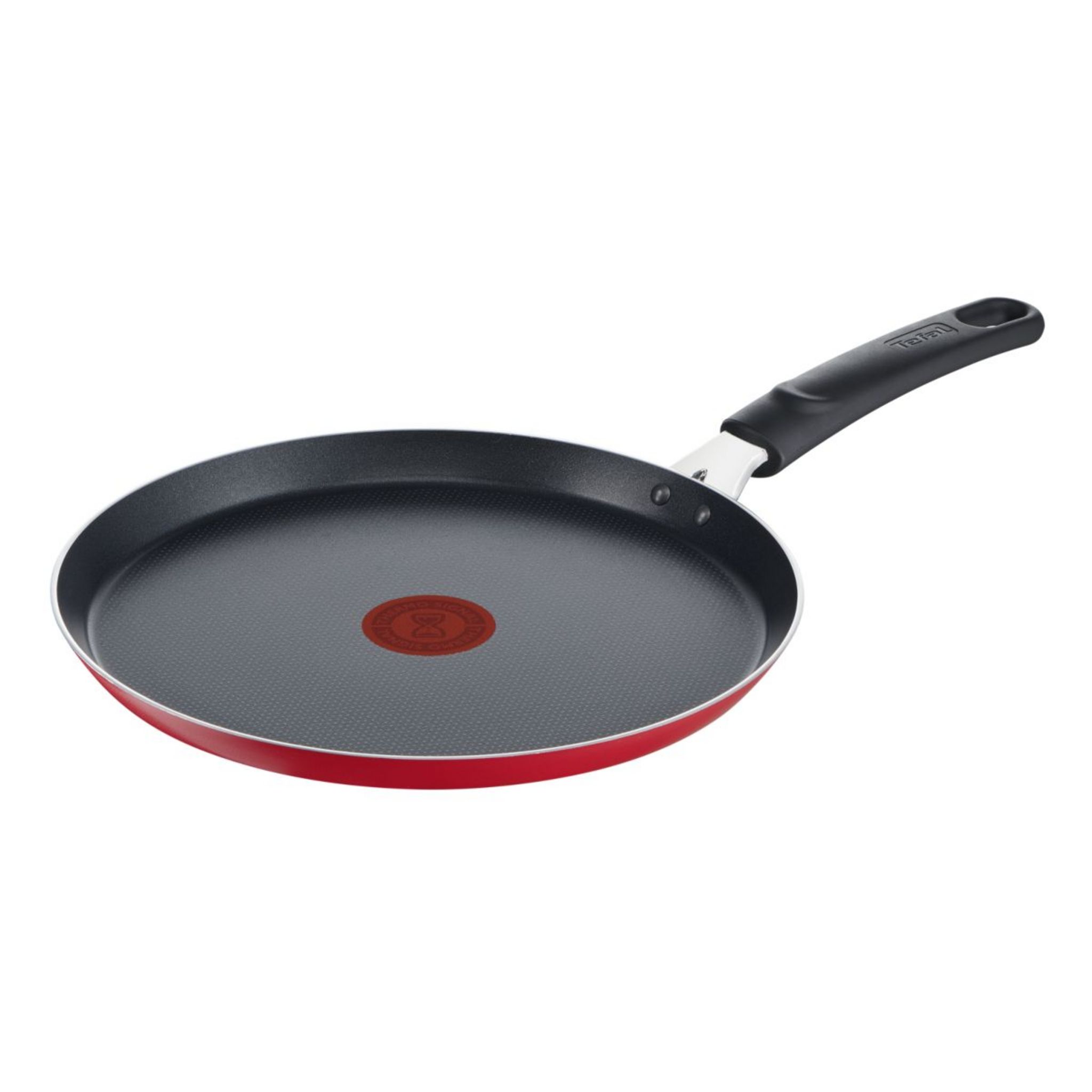 TEFAL Crêpière 28 cm TFSI EASY START - Rouge pas cher