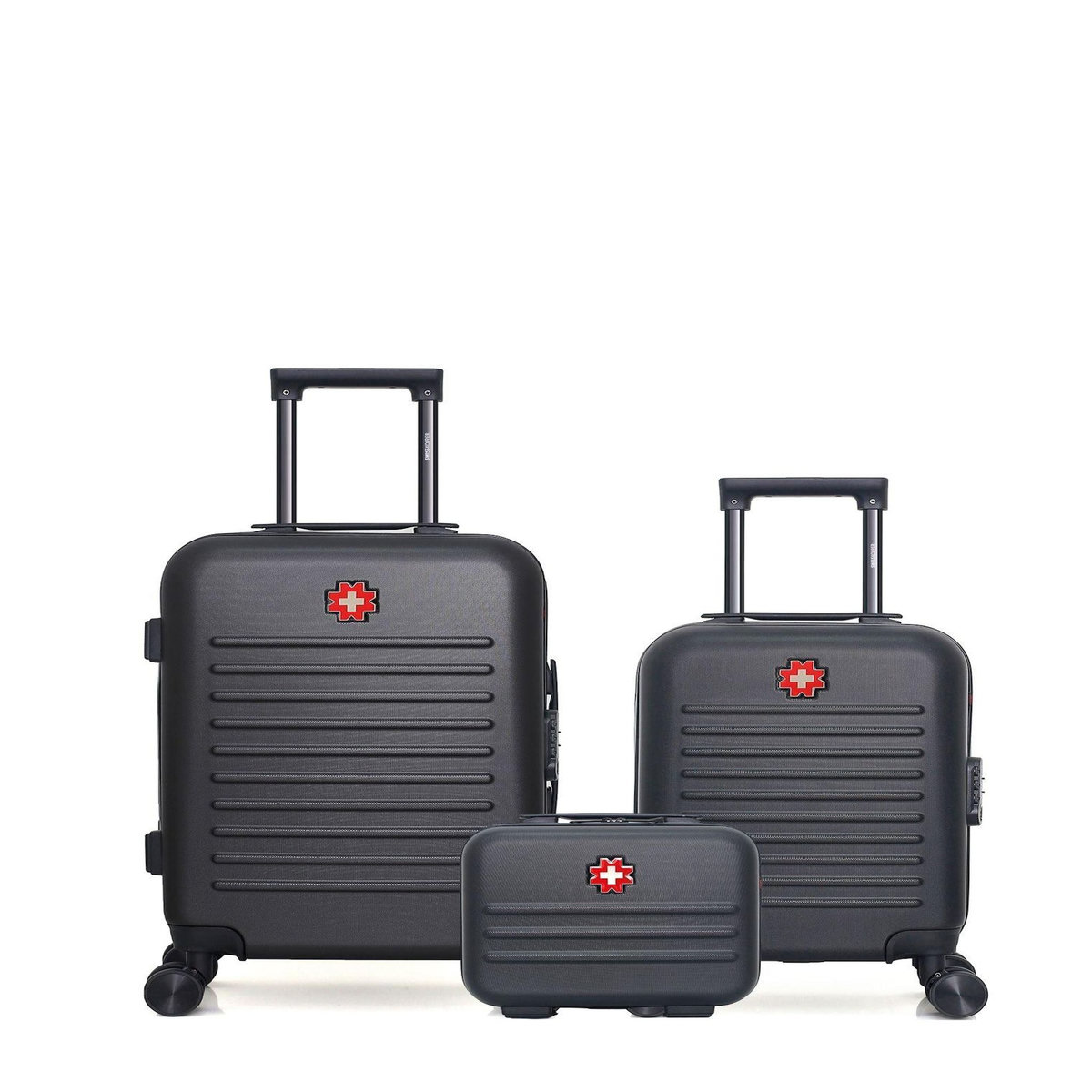 SWISS KOPPER SWISS KOPPER - LOT DE 3 - Valises cabine, cabine XXS et vanity WIL