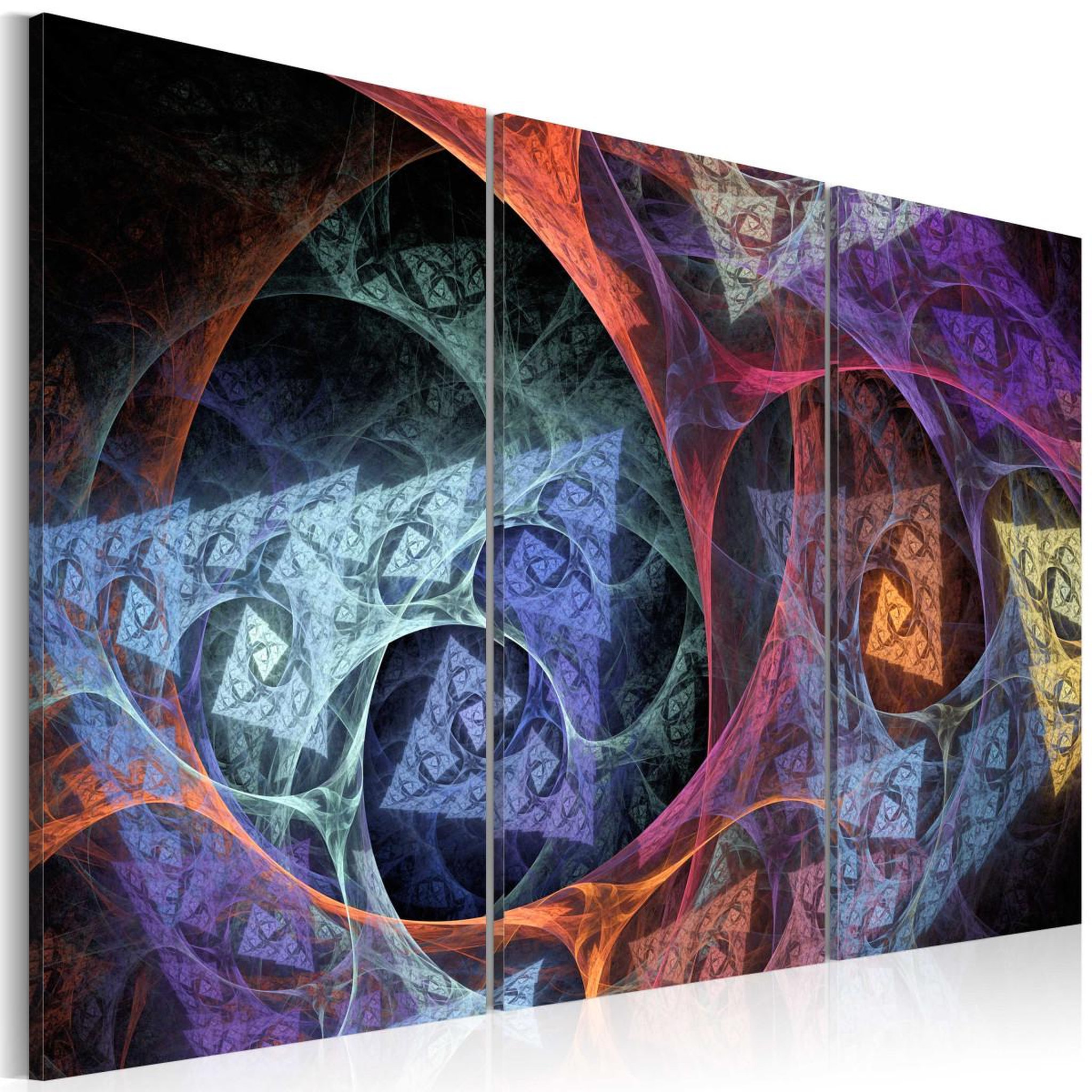 Paris Prix Tableau  abstraction de différentes couleurs. Coloris disponibles : Multicolore