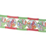 Paris Prix Guirlande Imprimée  Chevalier & Dragon  3m Rouge & Vert