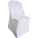 WERKAPRO Housse de chaise blanche WERKA PRO