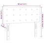 Voir la diapositive 6 : VIDAXL Tete de lit Taupe 80x5x78/88 cm Tissu