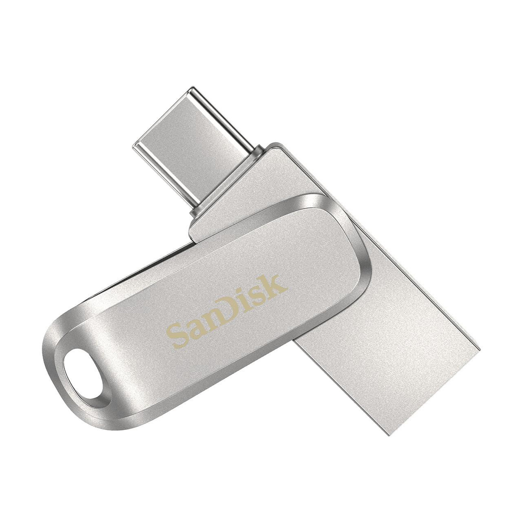 Voir la diapositive 2 : SANDISK Clé USB 512Go Ultra Dual Drive Luxe Type-C