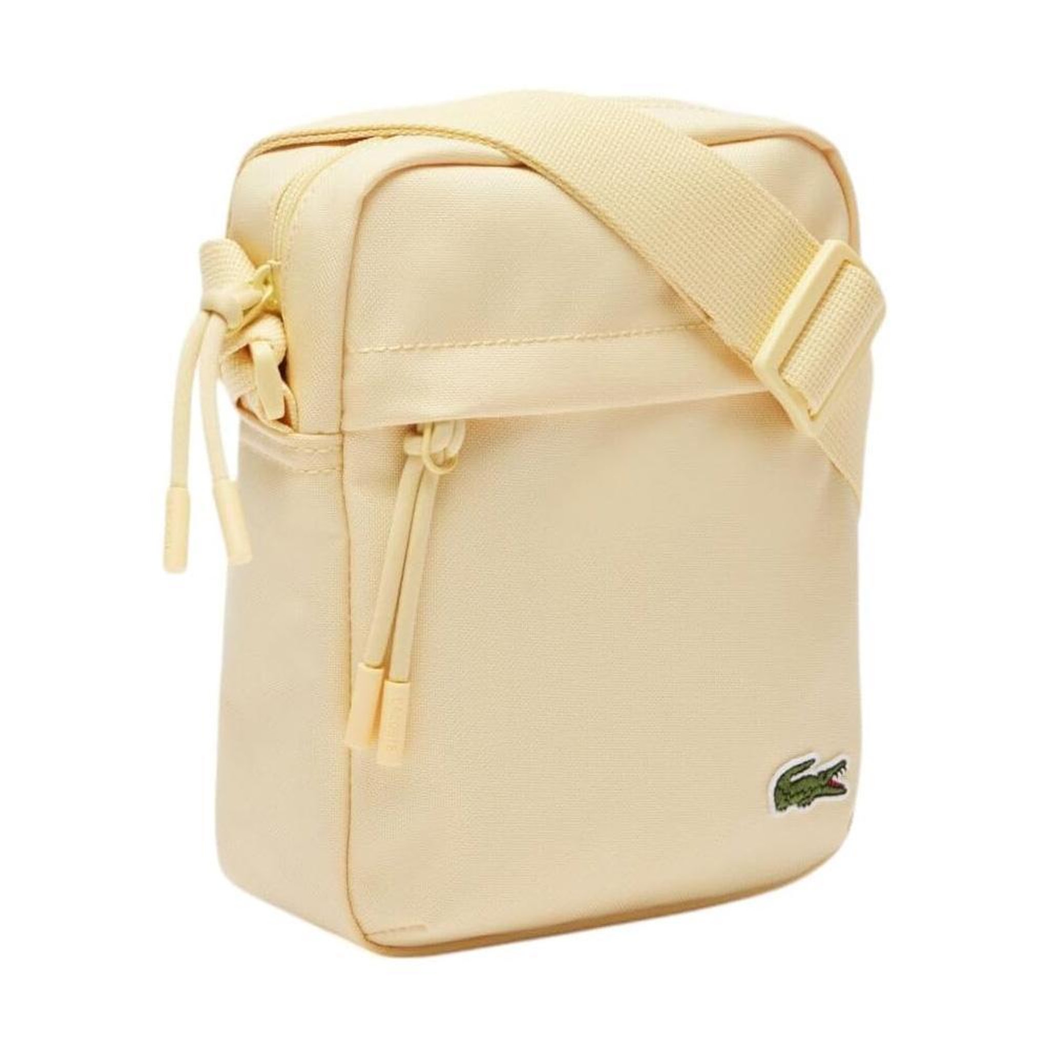 Voir la diapositive 5 : Lacoste Sacoche jaune mixte lacoste neocroc