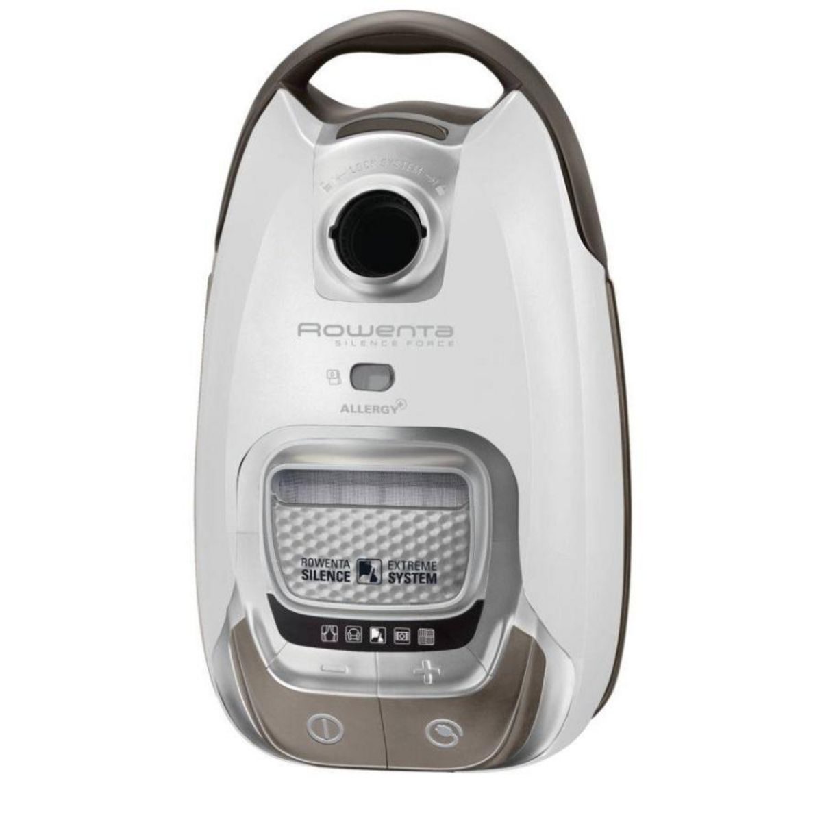 ROWENTA Aspirateur traineau 400w 58db blanc - ro7487ea