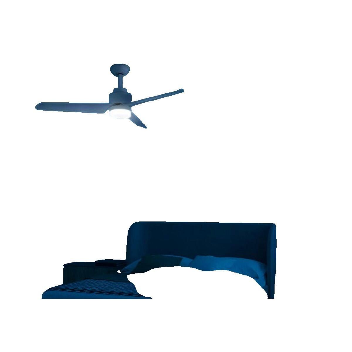 SPC Ventilateur SPC Conforto DC Max 2 blanc avec éclairage LED