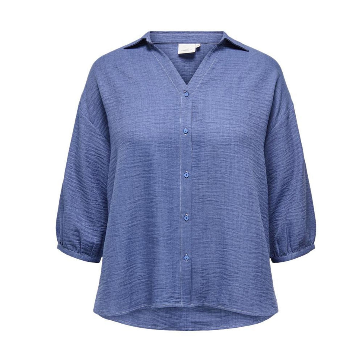Only Chemise Bleu Femme Only Carmakoma Katie