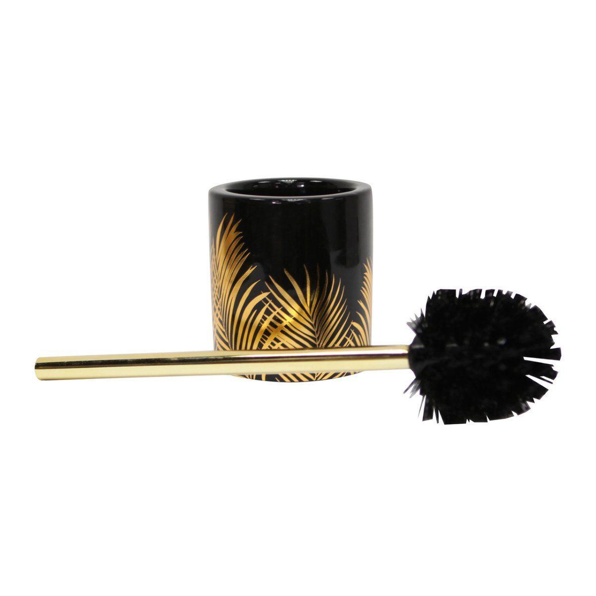 Douceur d'Intérieur Brosse wc imprimée  orbella  40cm noir