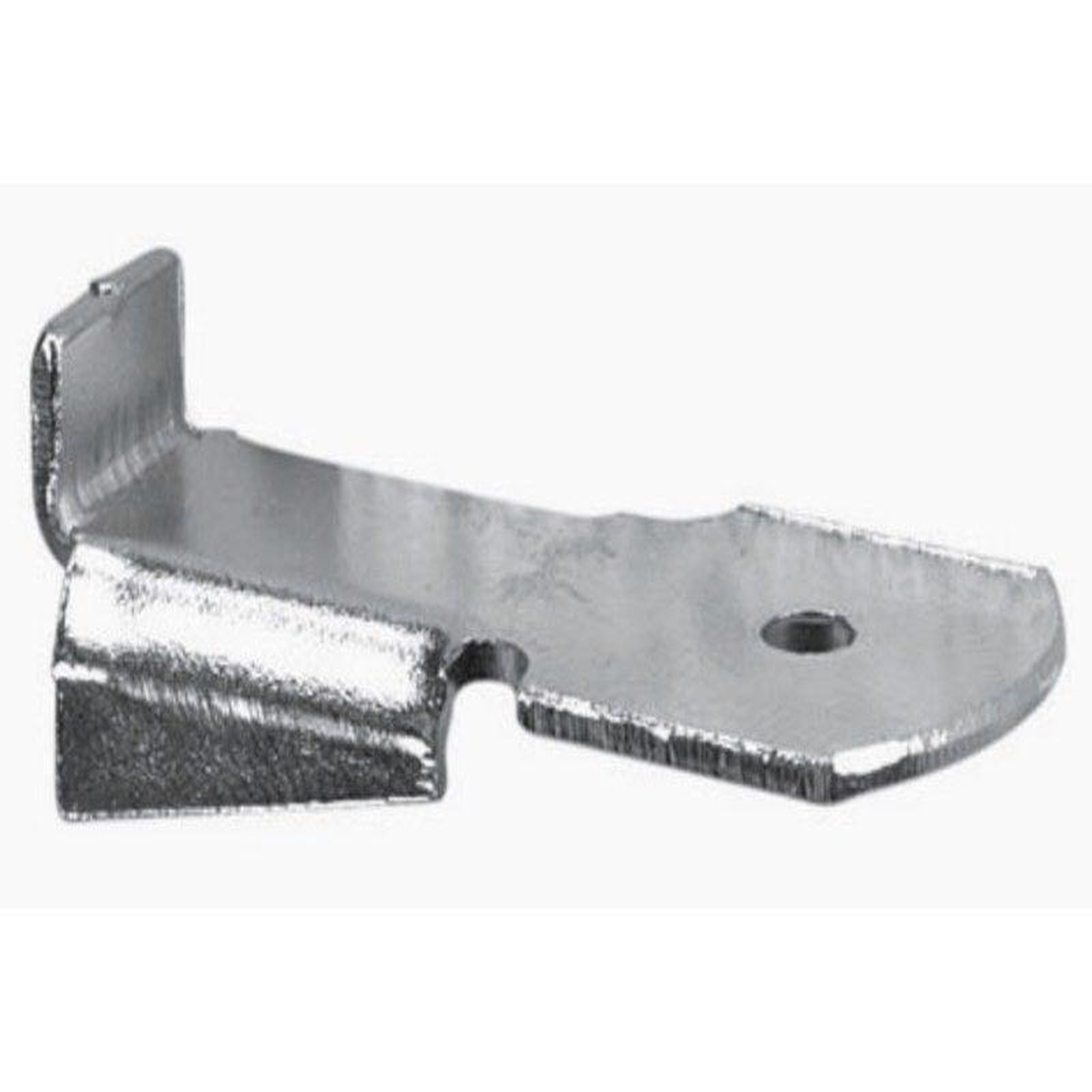 CIME Lot De 8 Taquets Pour Crémaillère, Acier Gris