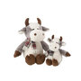 Voir la diapositive 2 : Paris Prix Peluche Vache  Écharpe  35cm Multicolore