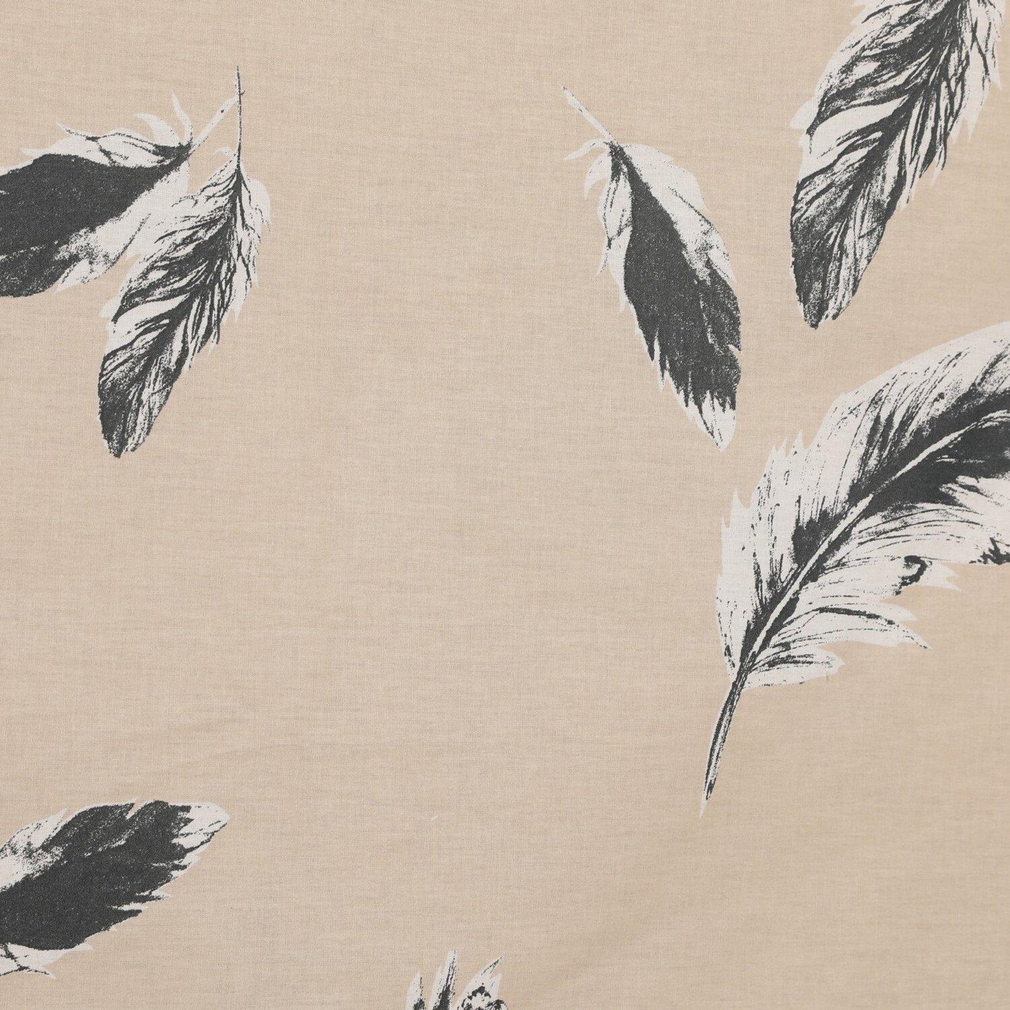 Voir la diapositive 5 : Home collection Parure housse de couette avec taie(s) 100 % coton Feather