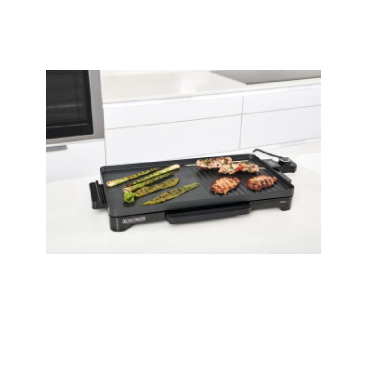 Black et Decker Plancha électrique 2200w 49 x 27cm - BXGD2200E