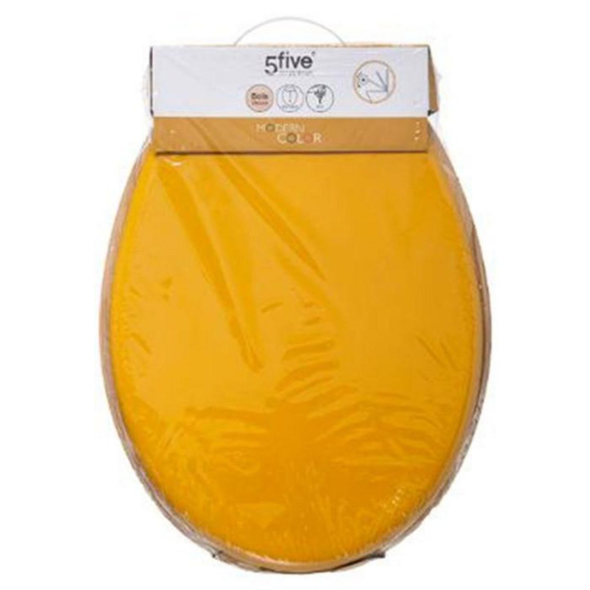 Paris Prix Abattant WC Design  Modern  46cm Moutarde