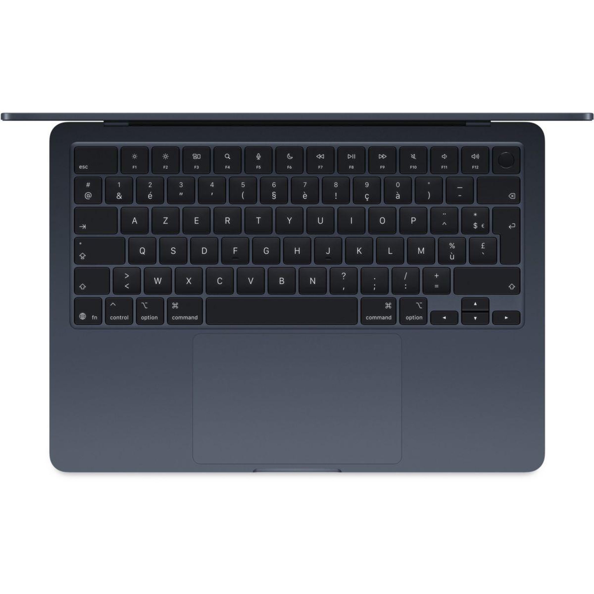 Voir la diapositive 2 : APPLE Ordinateur Apple Air 13,6  Puce M4 CPU 10 / GPU 10 coeurs Mémoire RAM 24Go Stockage 512Go SSD Retina Minuit