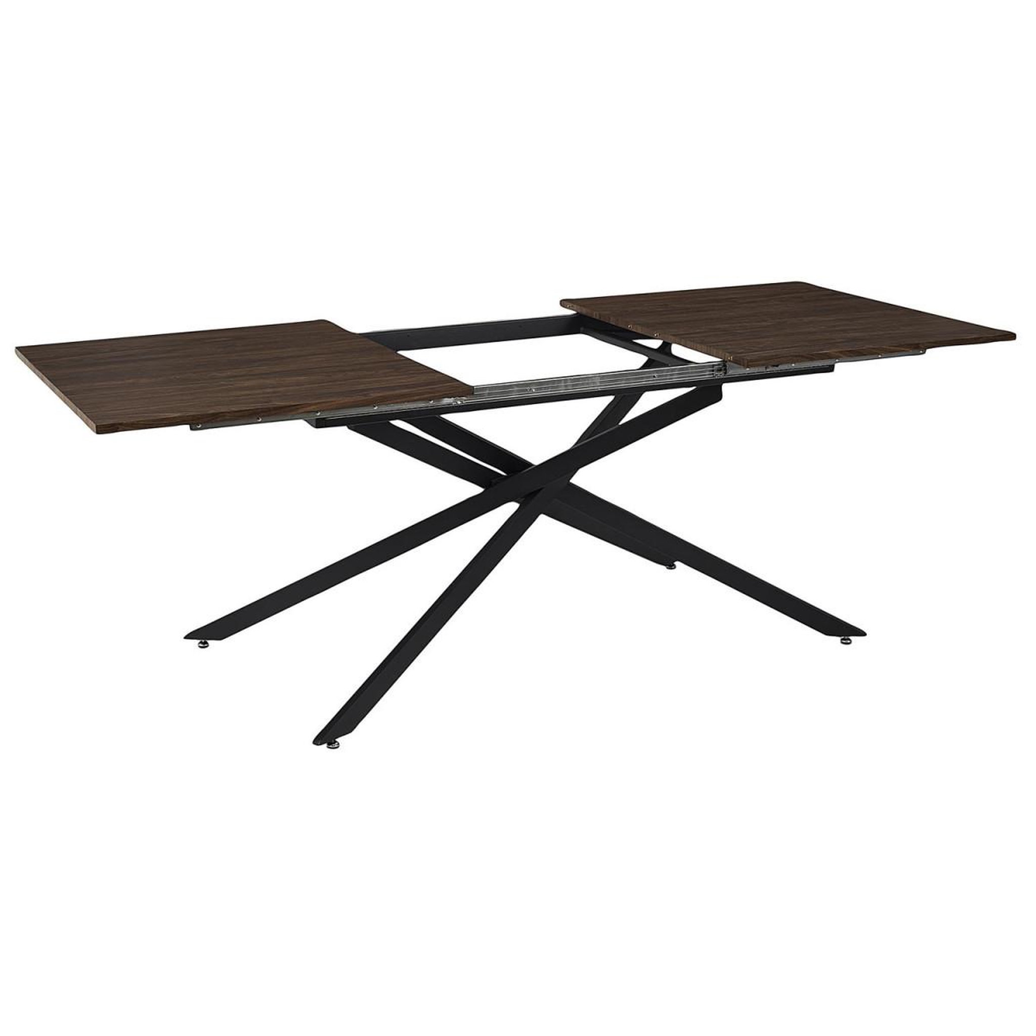 Voir la diapositive 4 : The Home Deco Factory Table à manger extensible  tiffany  150-210cm marron