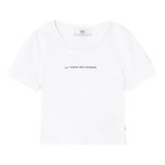 Le Temps Des Cerises T Shirt  Fille Le Temps Des Cerises  Yukongi. Coloris disponibles : Blanc