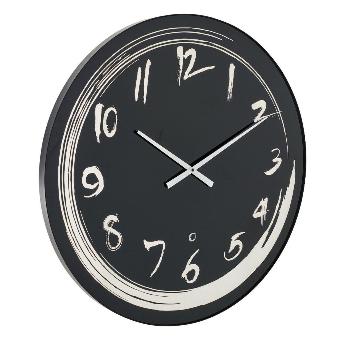 Paris Prix Horloge Murale à LED  Juanita  70cm Noir & Bleu