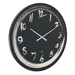 Paris Prix Horloge Murale à LED  Juanita  70cm Noir & Bleu