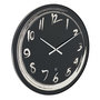 Voir la diapositive 1 : Paris Prix Horloge Murale à LED  Juanita  70cm Noir & Bleu