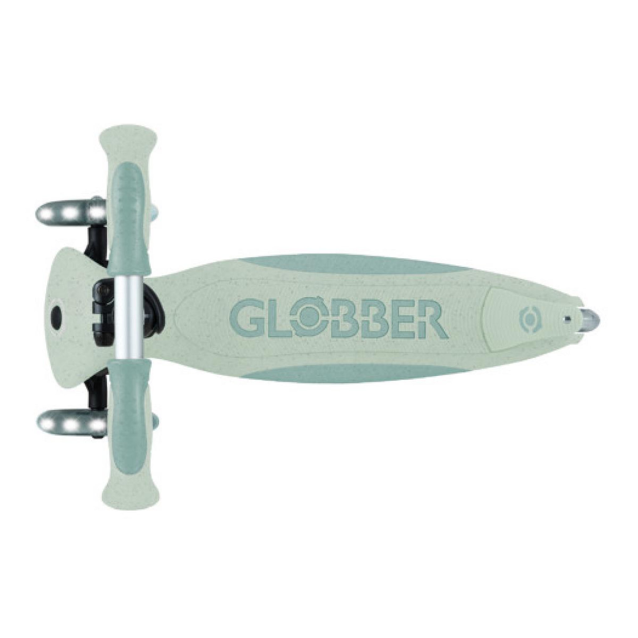 Voir la diapositive 2 : Globber Trottinette Go Up Deluxe Lights Eco-Logic 360° pistache