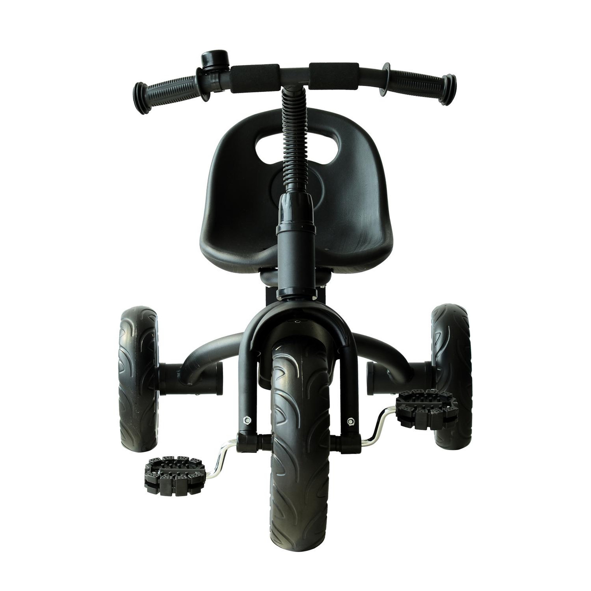 Voir la diapositive 4 : HOMCOM Tricycle enfants multi-équipé garde-boue sonnette pédales antidérapantes siège réglable 2 positions avec dossier