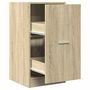 Voir la diapositive 2 : VIDAXL Armoire d'apothicaire chene sonoma 40x41x77,5cm bois ingenierie