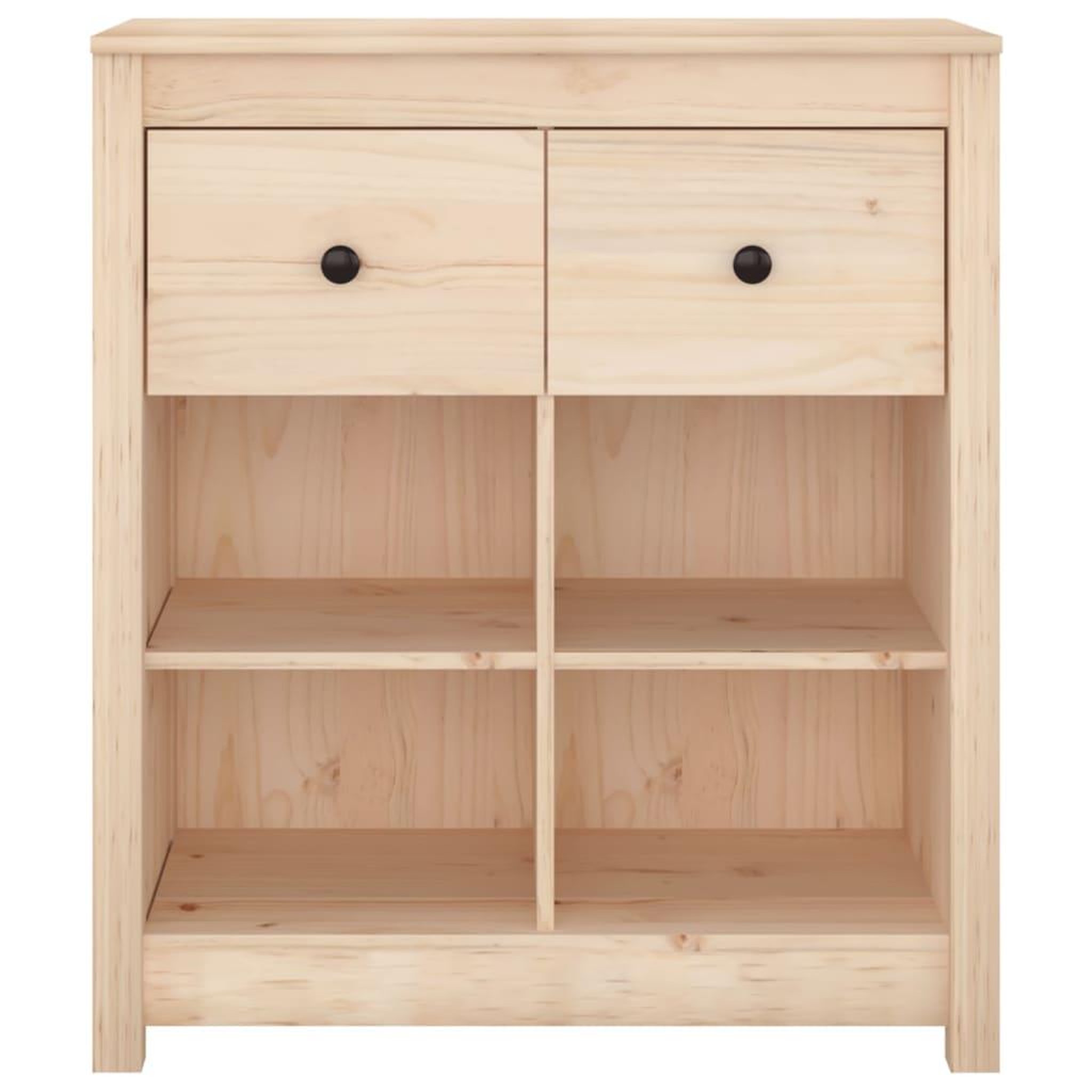Voir la diapositive 3 : VIDAXL Buffet 70x35x80 cm Bois massif de pin